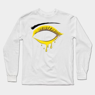 Neon Psychedelic Slime Eye Long Sleeve T-Shirt